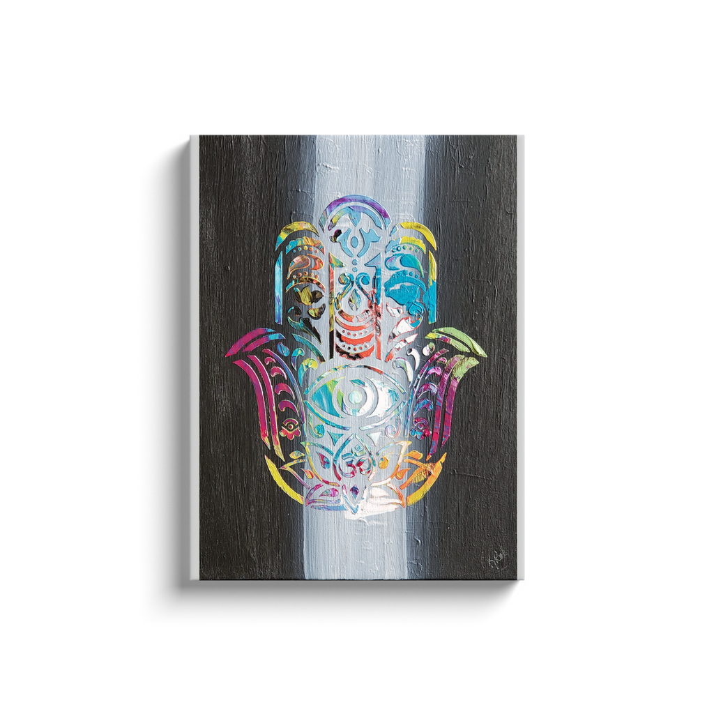 Hamsa I Canvas Wraps