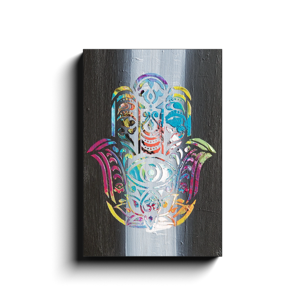 Hamsa I Canvas Wraps