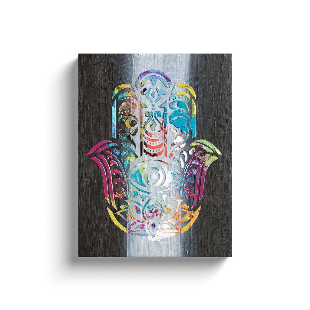 Hamsa I Canvas Wraps