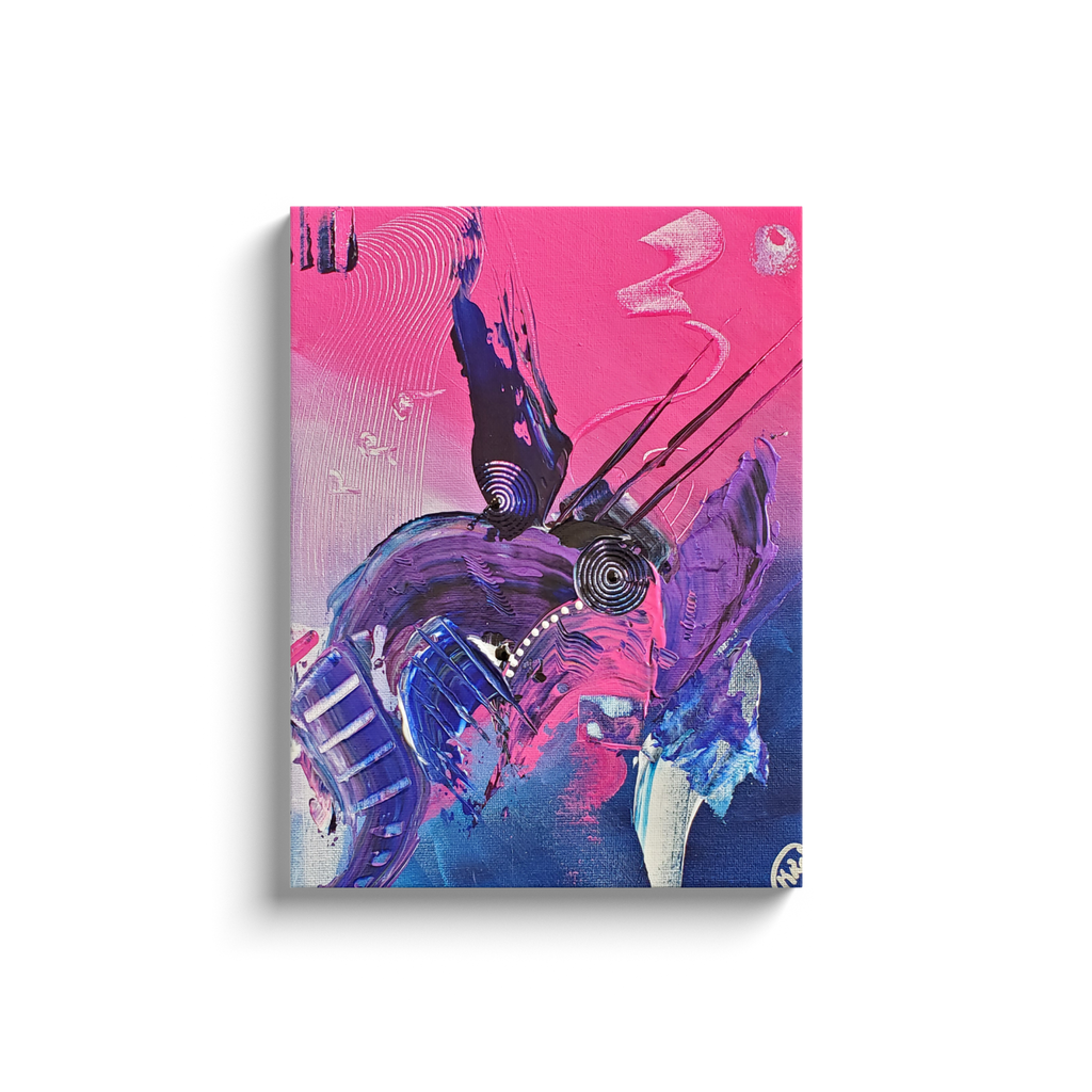 Purple Haze Canvas Wraps