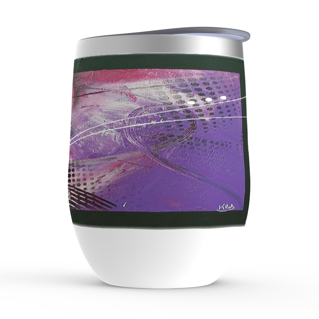 Purple Ice Stemless Wine Tumblers