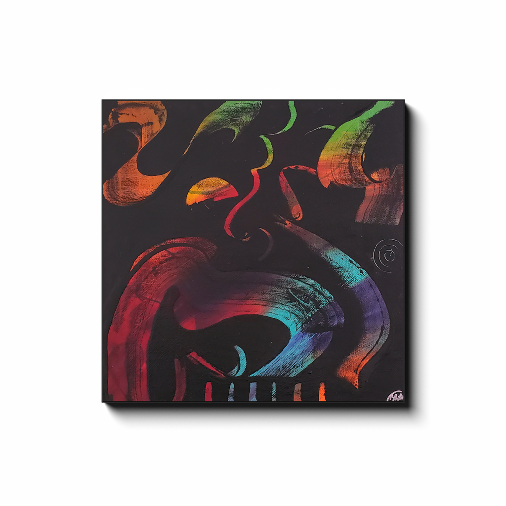 A-Centric Embrace Canvas Wraps