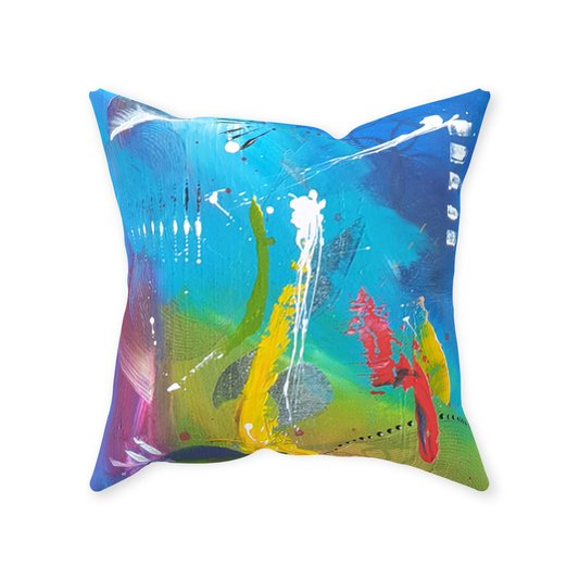 The Celebration of Life I Throw Pillows