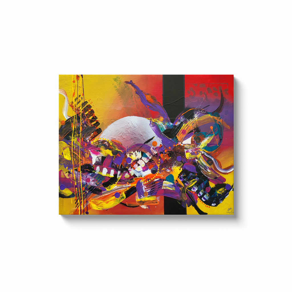 Caribbean Carnival Canvas Wraps