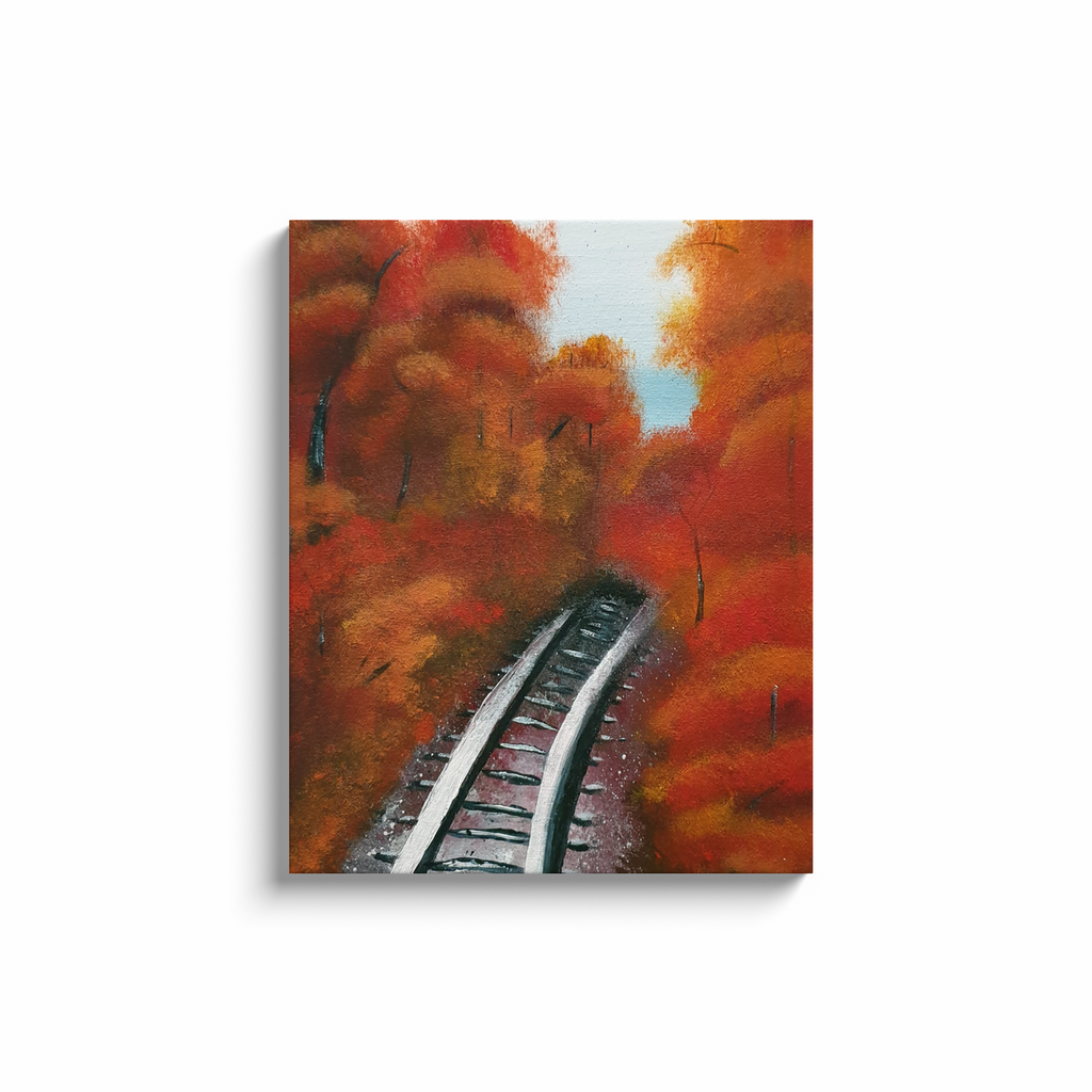 TrackingAutumn Canvas Wraps