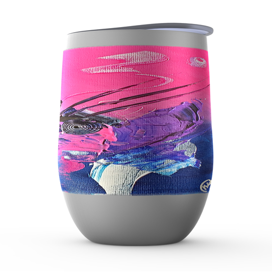 Purple Haze Stemless Wine Tumblers NEW
