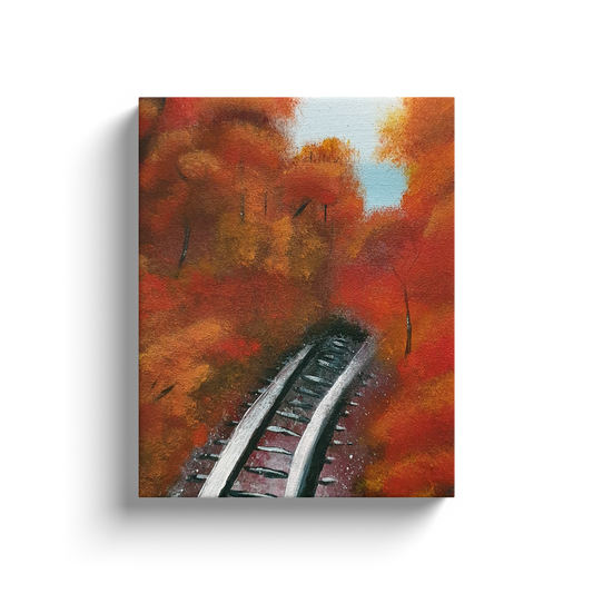 TrackingAutumn Canvas Wraps