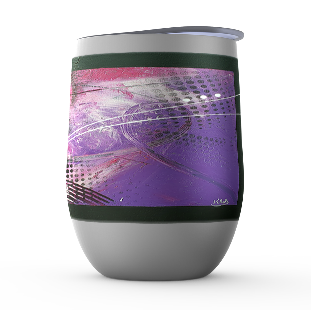 Purple Ice Stemless Wine Tumblers