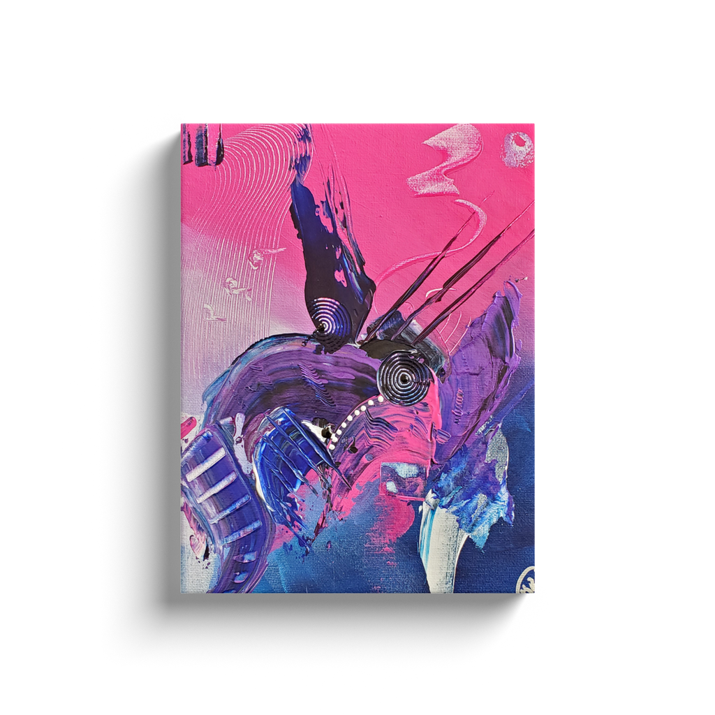 Purple Haze Canvas Wraps