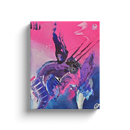Purple Haze Canvas Wraps