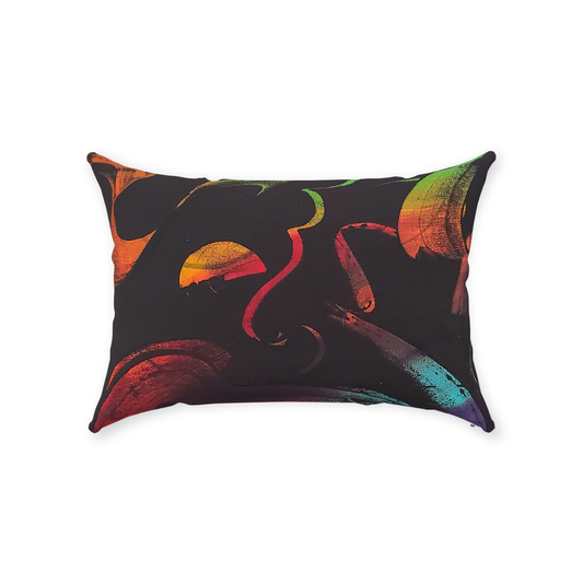 A-Centric Embrace Throw Pillows