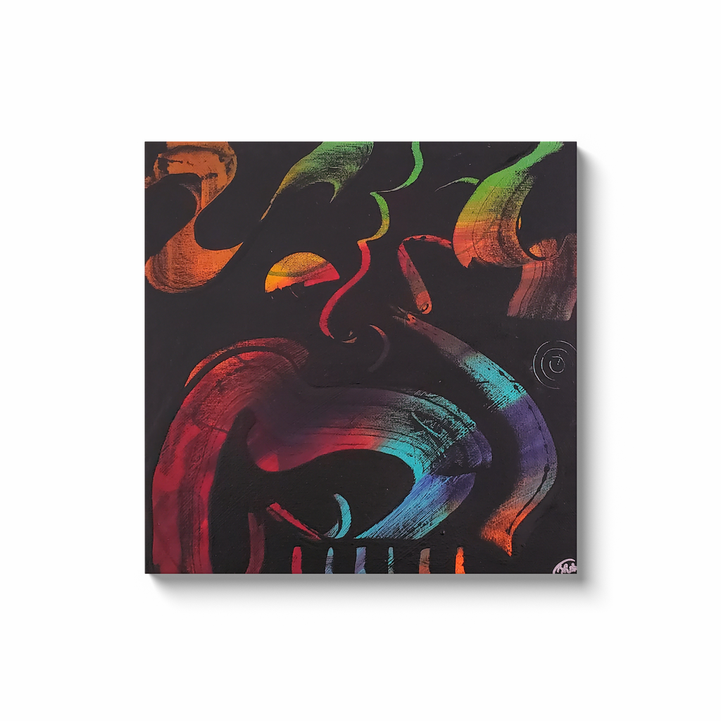 A-Centric Embrace Canvas Wraps