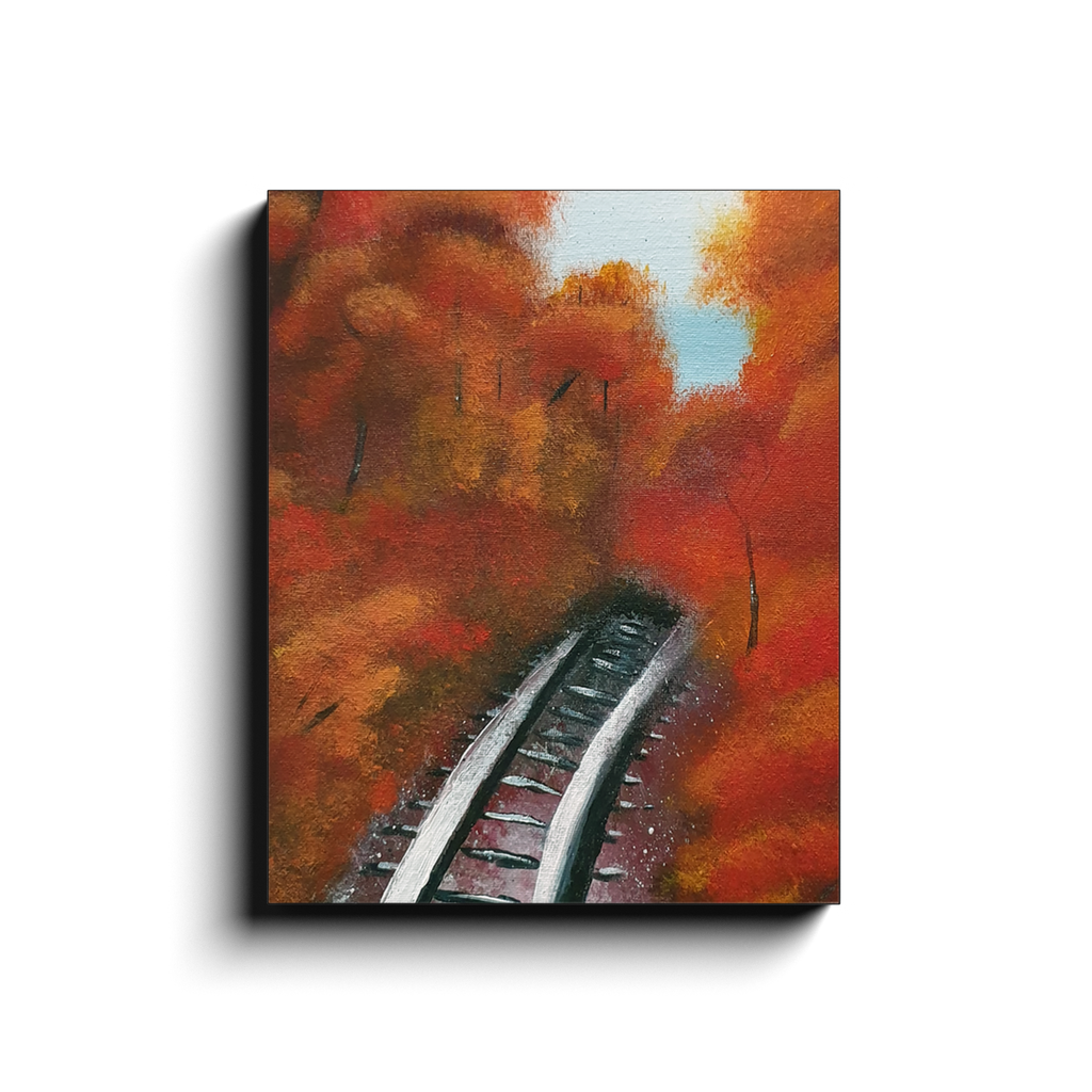 TrackingAutumn Canvas Wraps