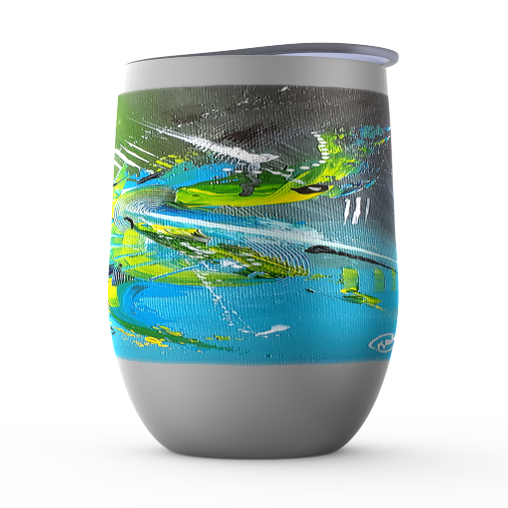 Hutan Hujan Stemless Wine Tumblers