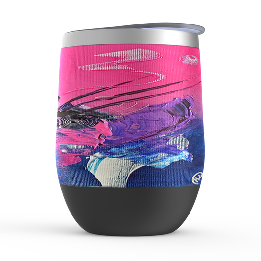 Purple Haze Stemless Wine Tumblers NEW