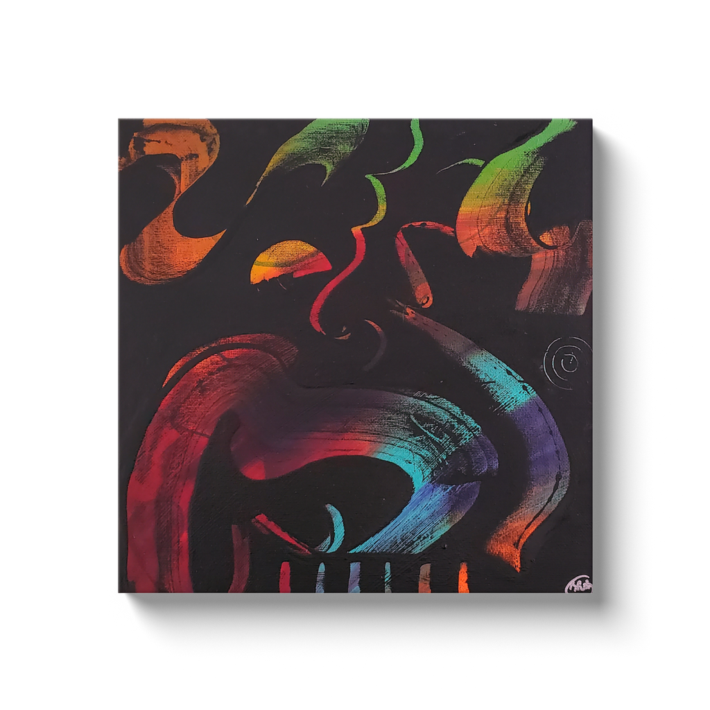 A-Centric Embrace Canvas Wraps