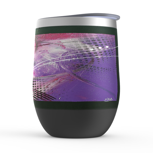 Purple Ice Stemless Wine Tumblers