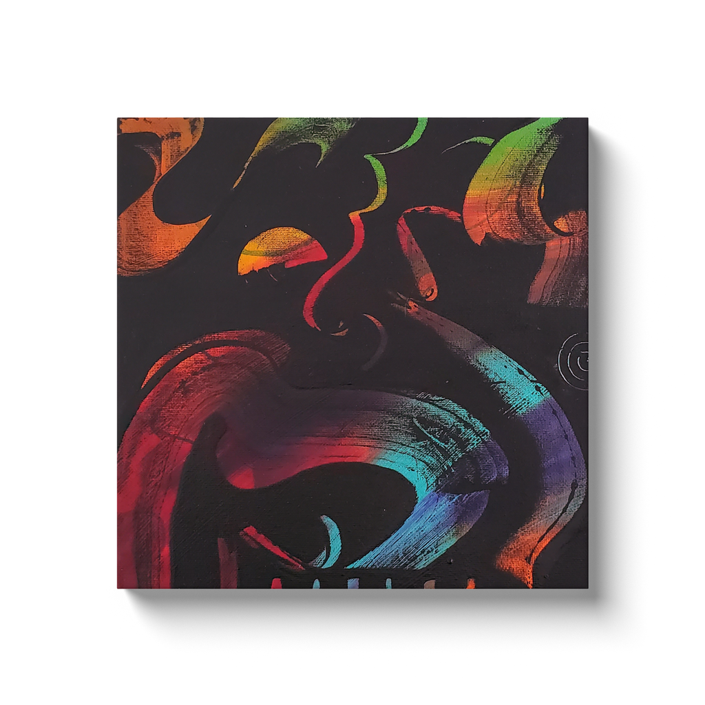 A-Centric Embrace Canvas Wraps