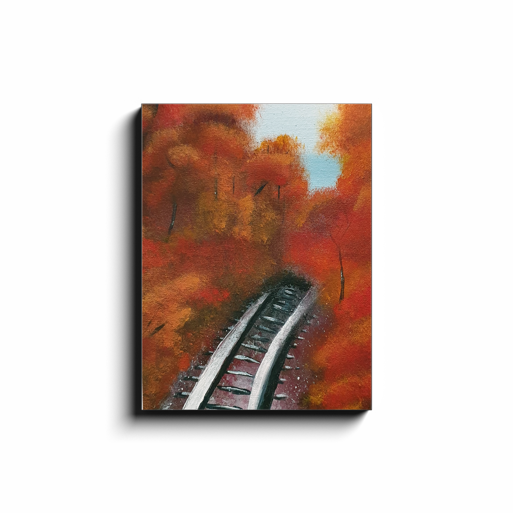 TrackingAutumn Canvas Wraps