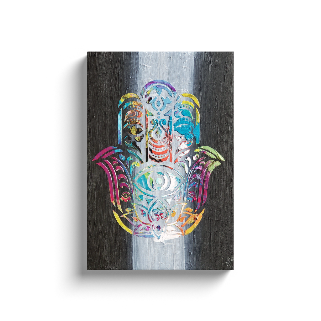 Hamsa I Canvas Wraps