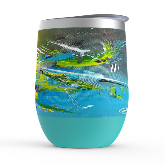 Hutan Hujan Stemless Wine Tumblers