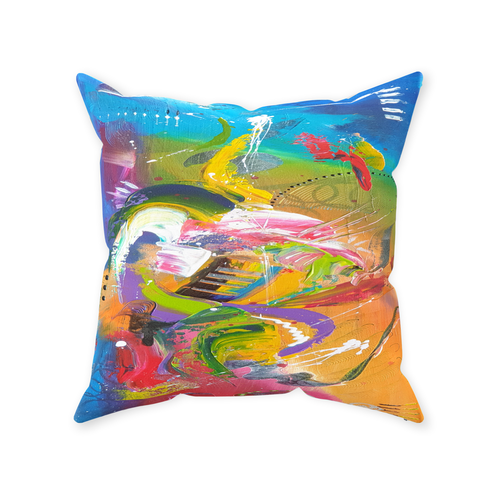 "The Celebration of Life I" Throw Pillows