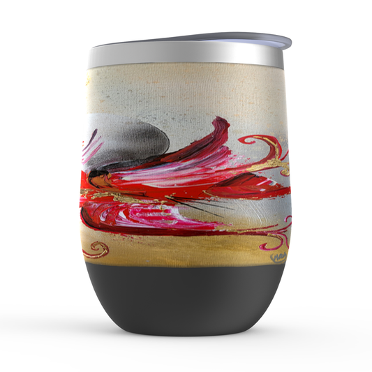 Iridaceae Stemless Wine Tumblers