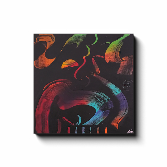 A-Centric Embrace Canvas Wraps