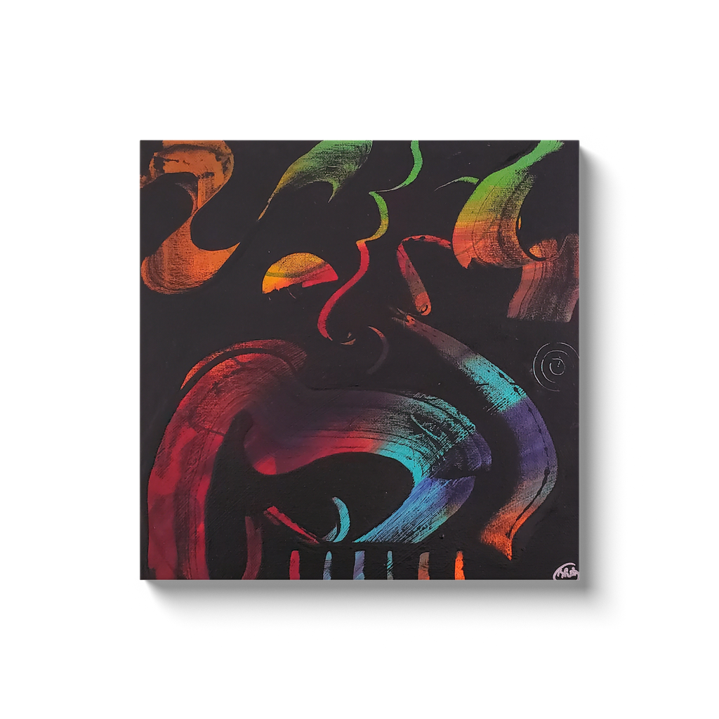 A-Centric Embrace Canvas Wraps