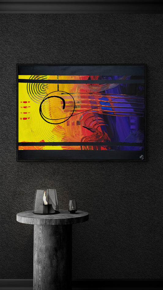 Rhythmic Radiance Original Artwork