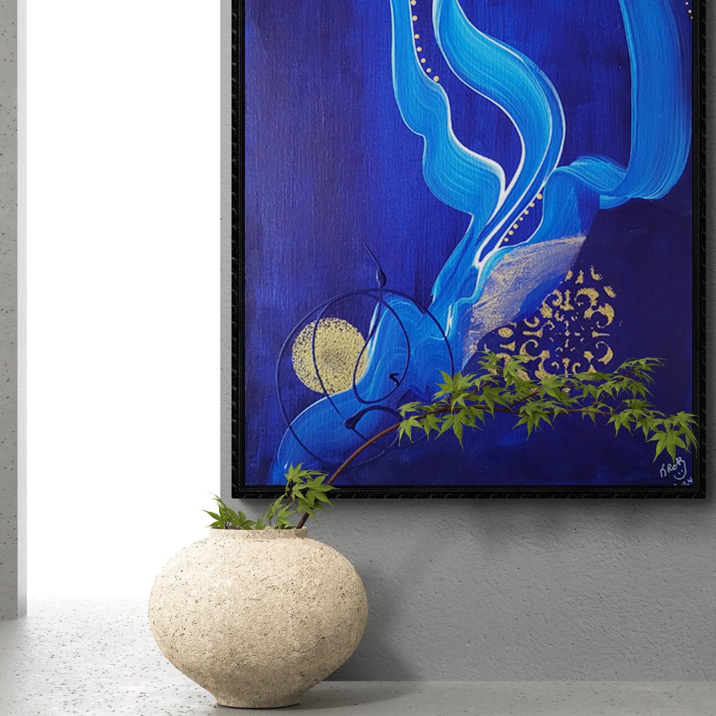 Azure Symphony Original Artwork