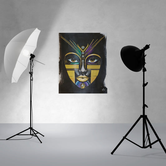 Gilded Gaze Original Artwork