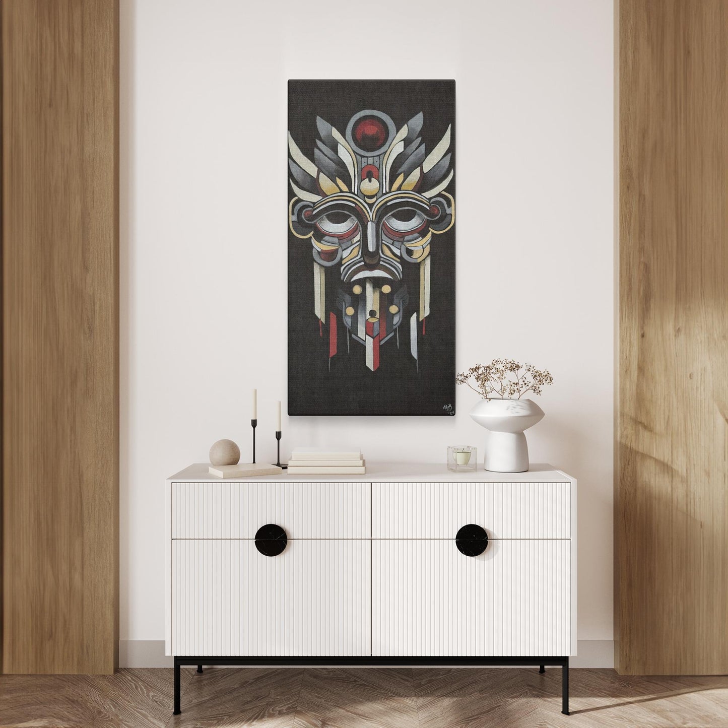 Mystic Visage Canvas Wraps