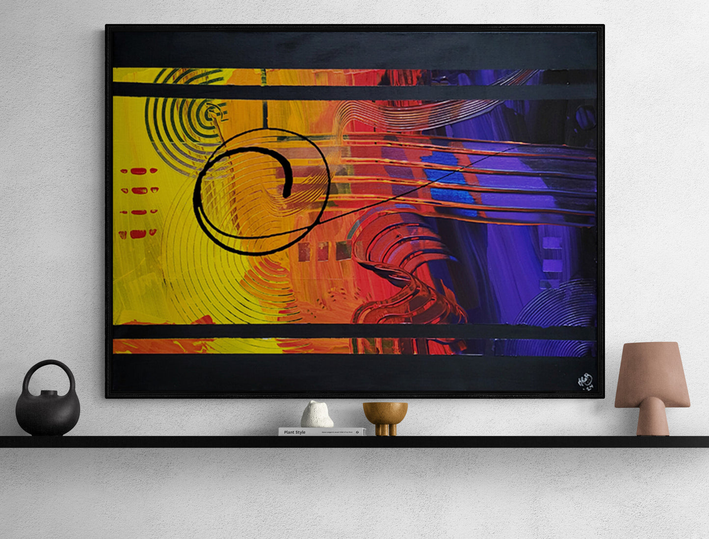 Rhythmic Radiance Original Artwork
