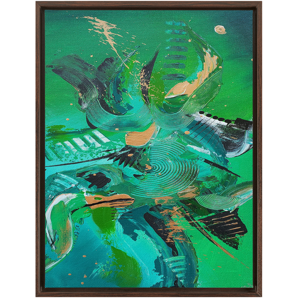 Emerald Framed Canvas Wraps