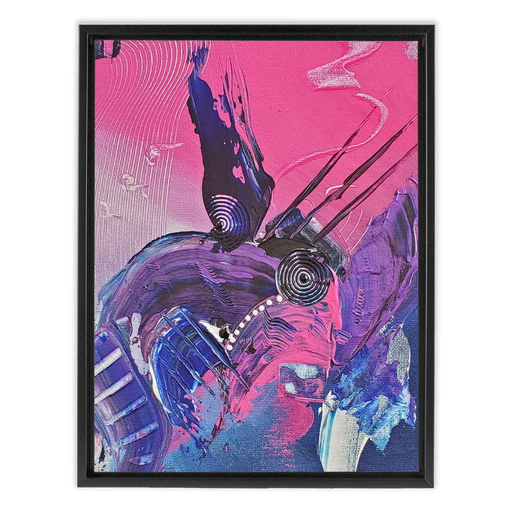 Purple Haze Framed Canvas Wraps