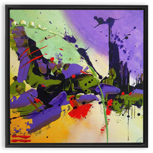 C'est La  Vie Framed Canvas Wraps