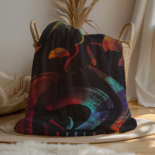 A-Centric Embrace Minky Blanket