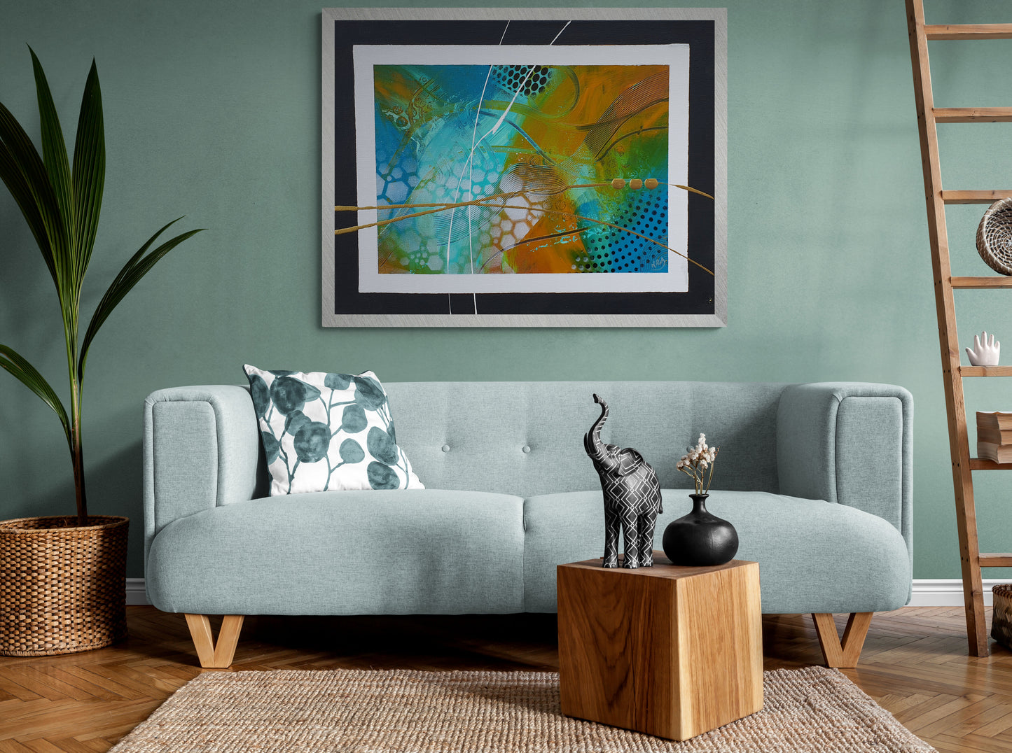 Golden Haze Original Artwork