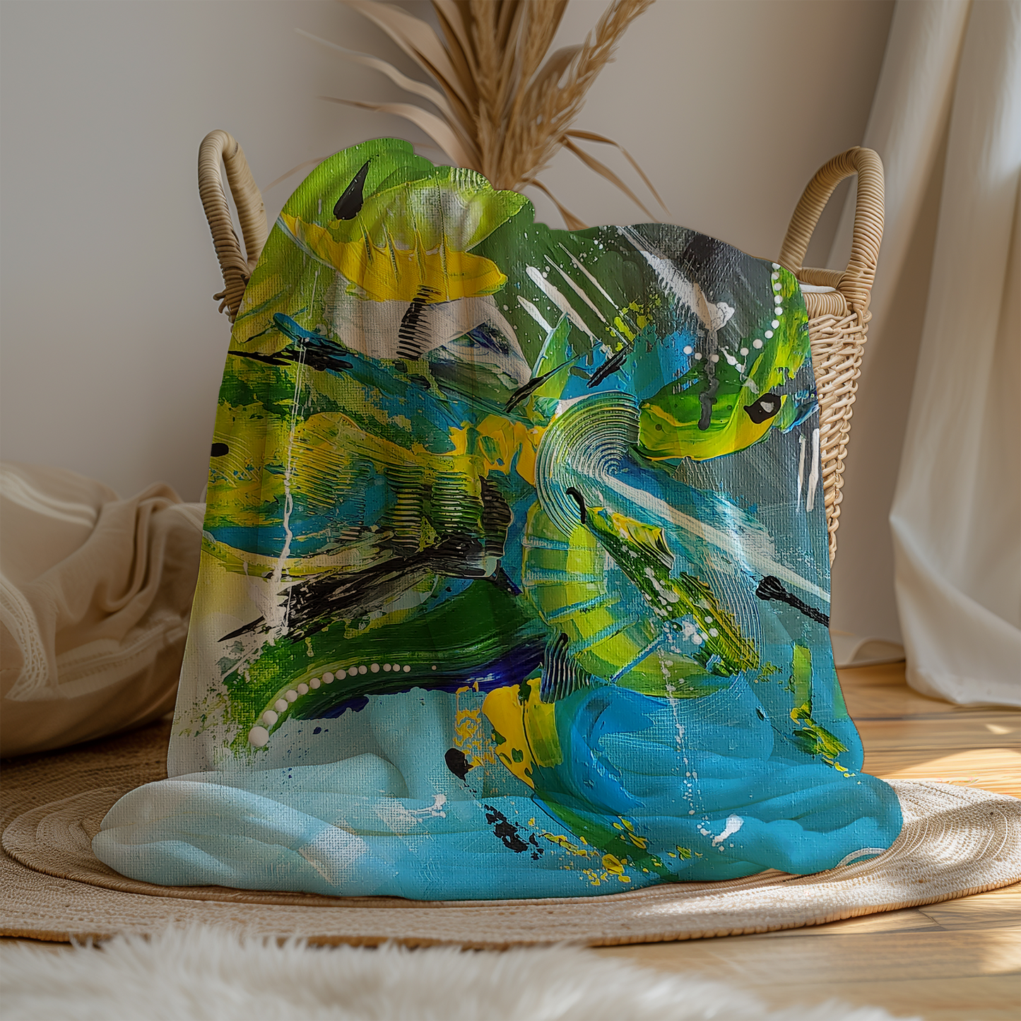 Hutan Hujan Minky Blankets