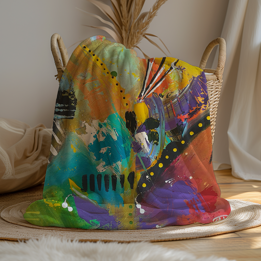 MardiGraz Minky Blankets