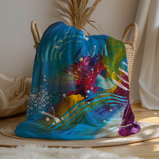 Pizazzy Jam C3 Minky Blanket