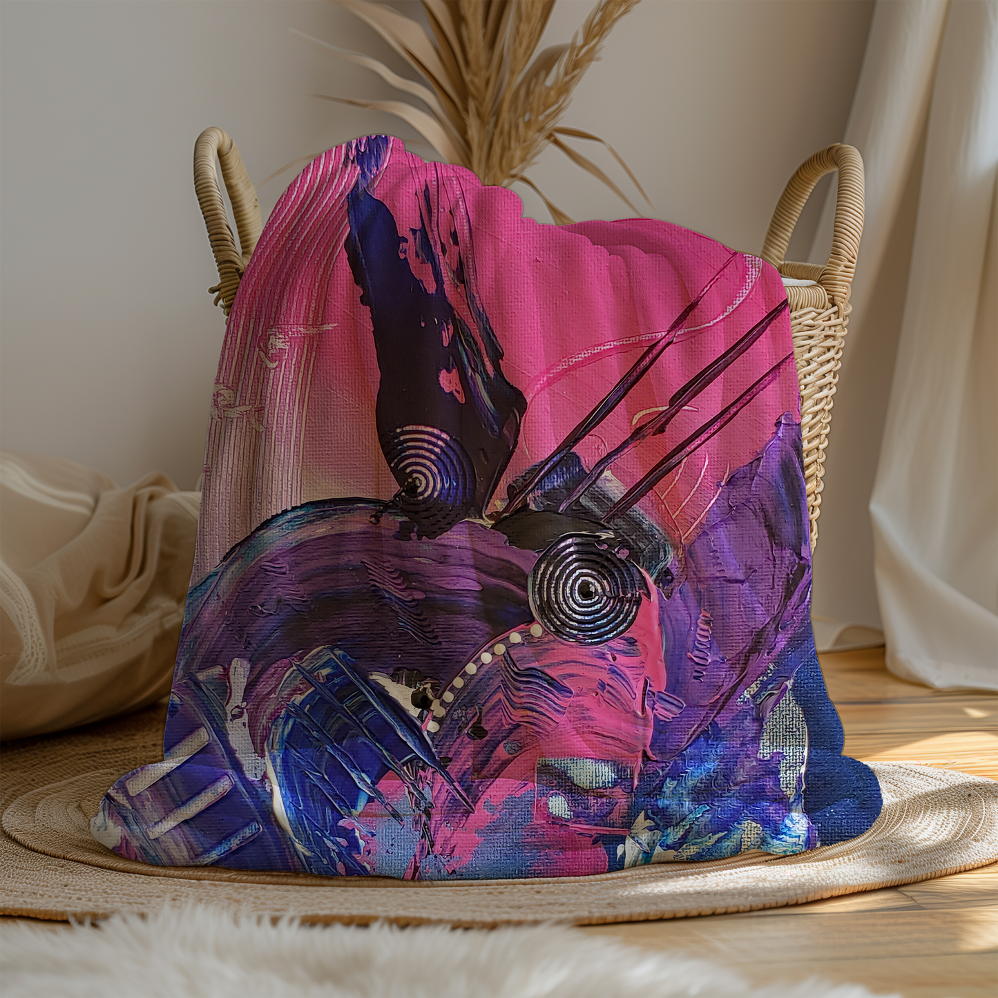 Purple Haze Minky Blanket