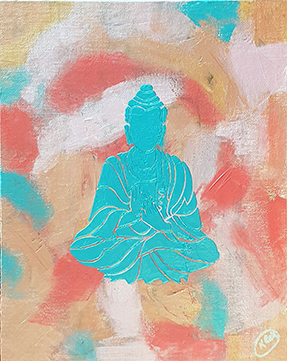 Buddha Chino Original Artwork