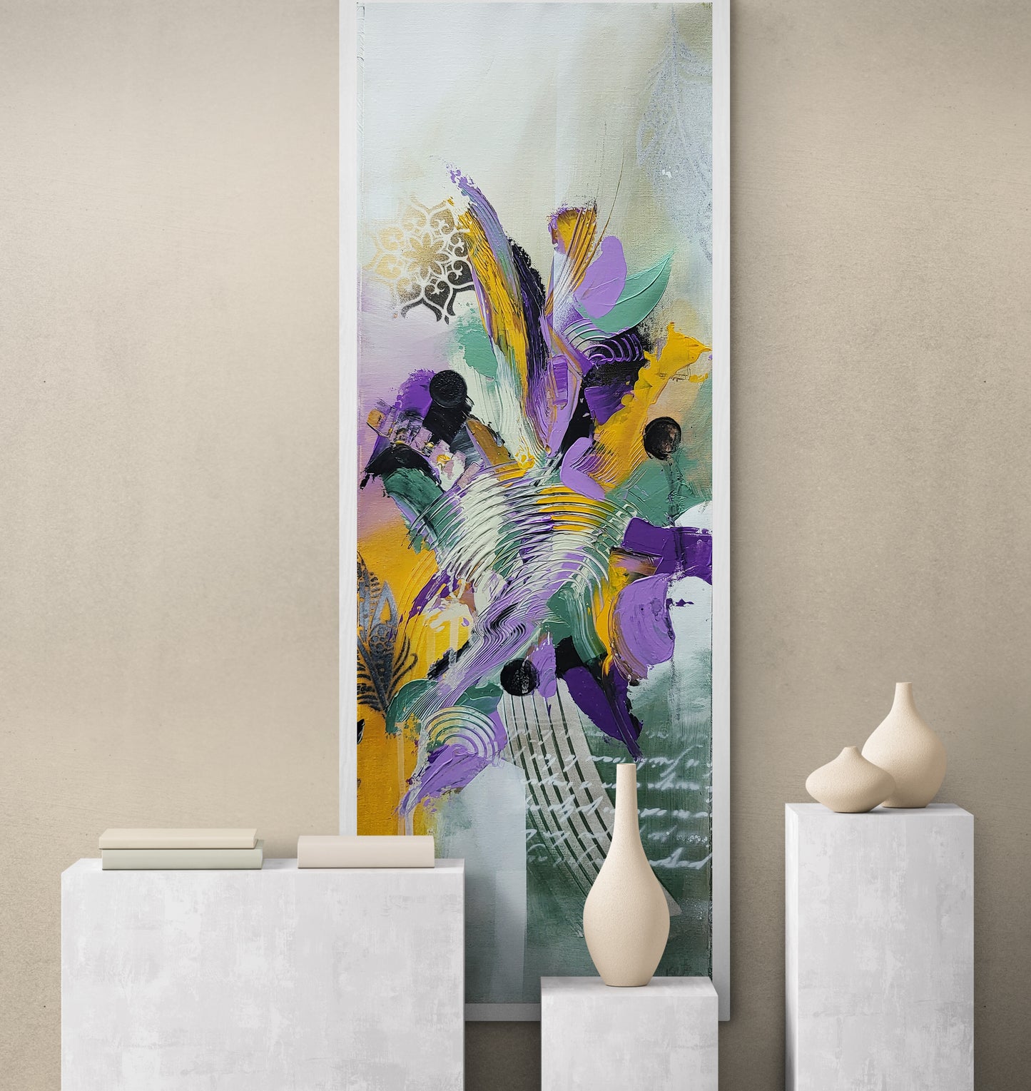 Mimos (Latin for MardiGras) Original Artwork