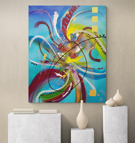 Hypnotic Sea Original Artwork