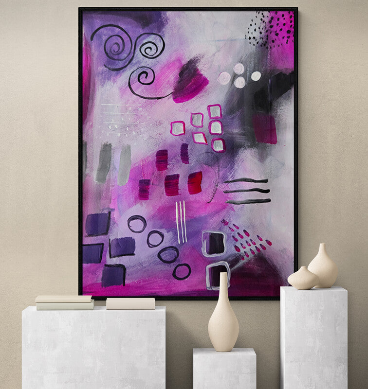 IntuitiveHues No. 29 — Original Color Theory Study | Abstract Art by K'Robsart