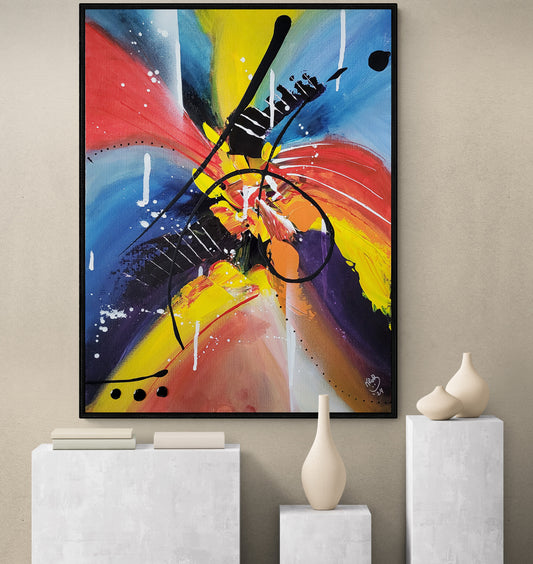 Exuberant Symphony Original Artwork