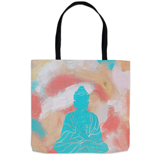 Buddha Chino Tote Bags