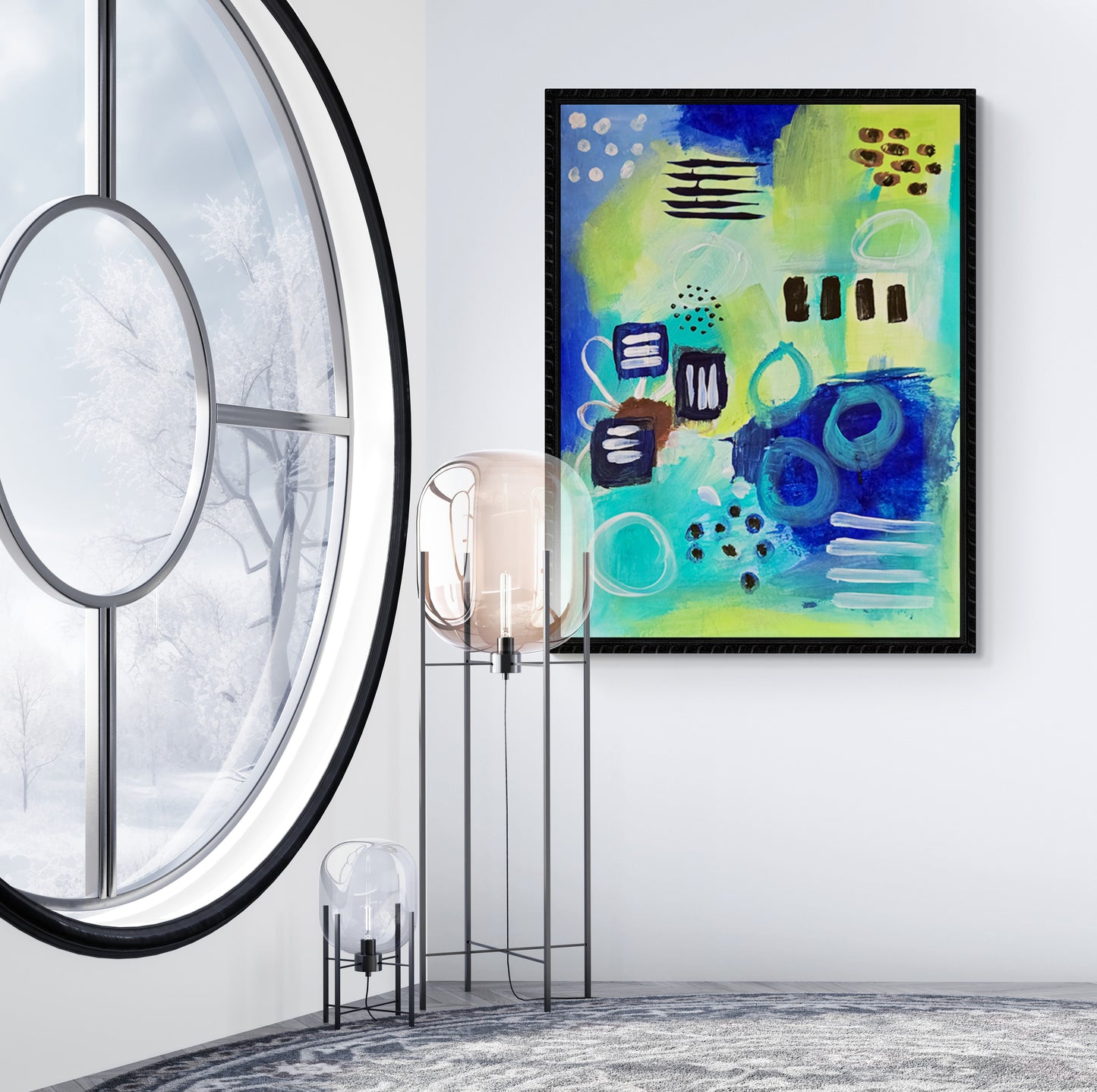 IntuitiveHues Collection #27 Original Artwork